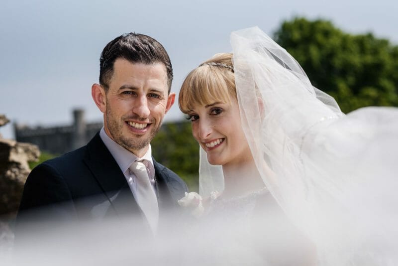 Christchurch Abbey bride and Groom