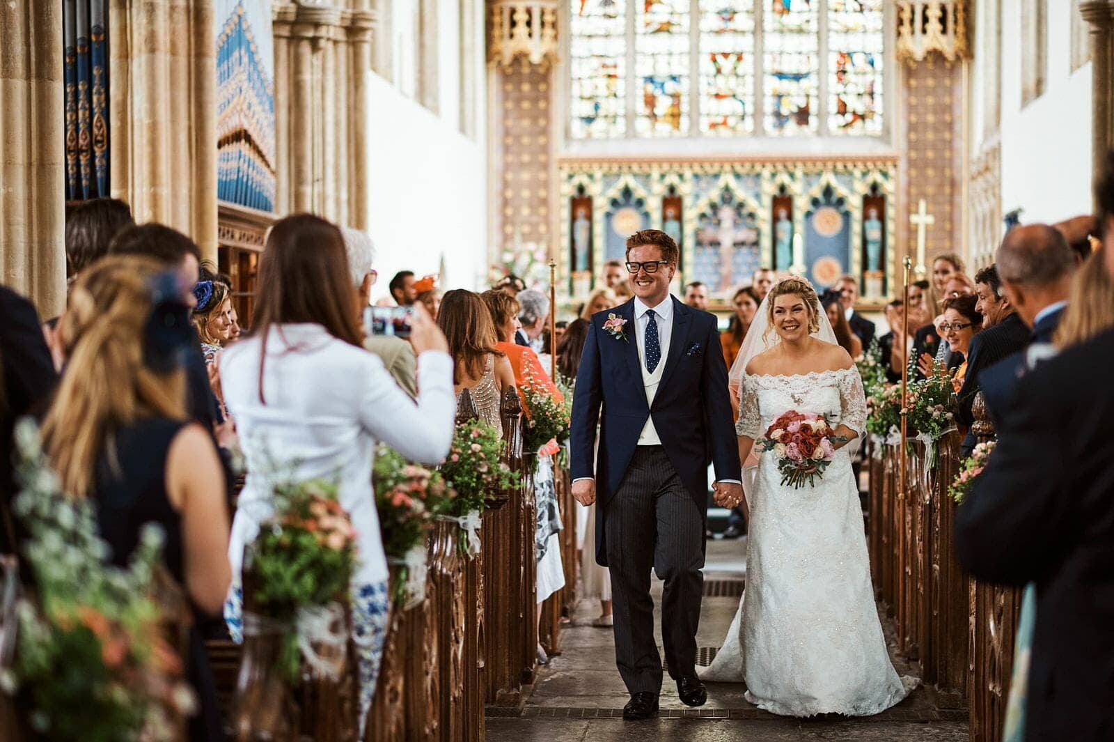 St Michaels Church - North Cadbury Court Wedding photographer
