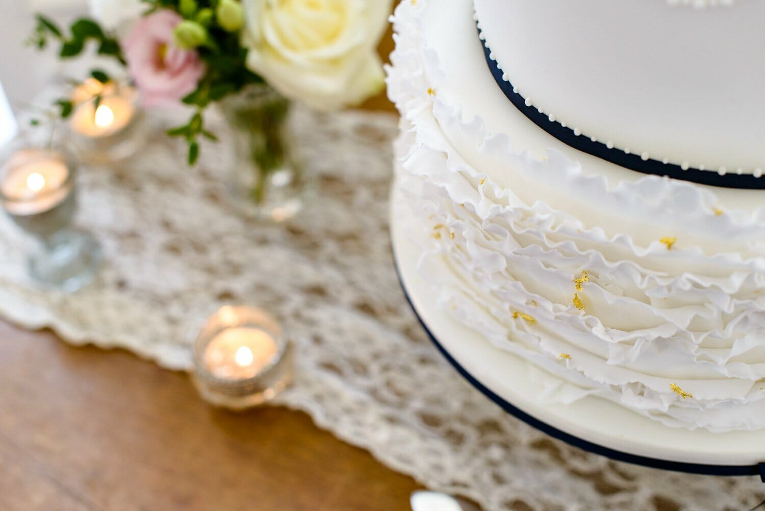 Brympton House wedding cake