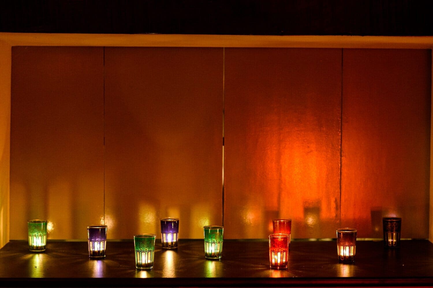 Candles of colour