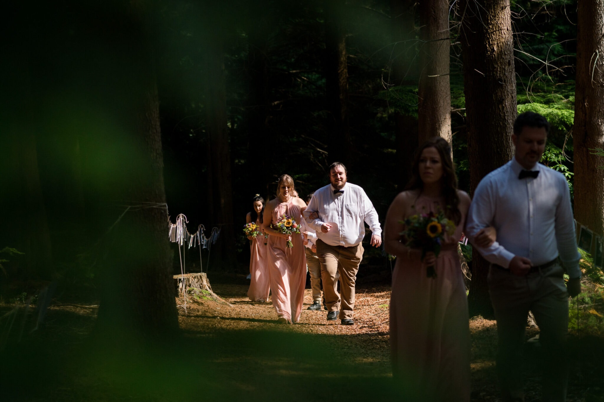 New Forest wedding in the Wood
