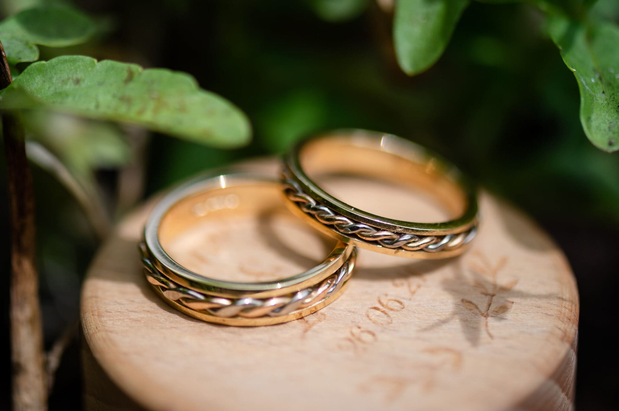 Ashley Wood Farm wedding rings