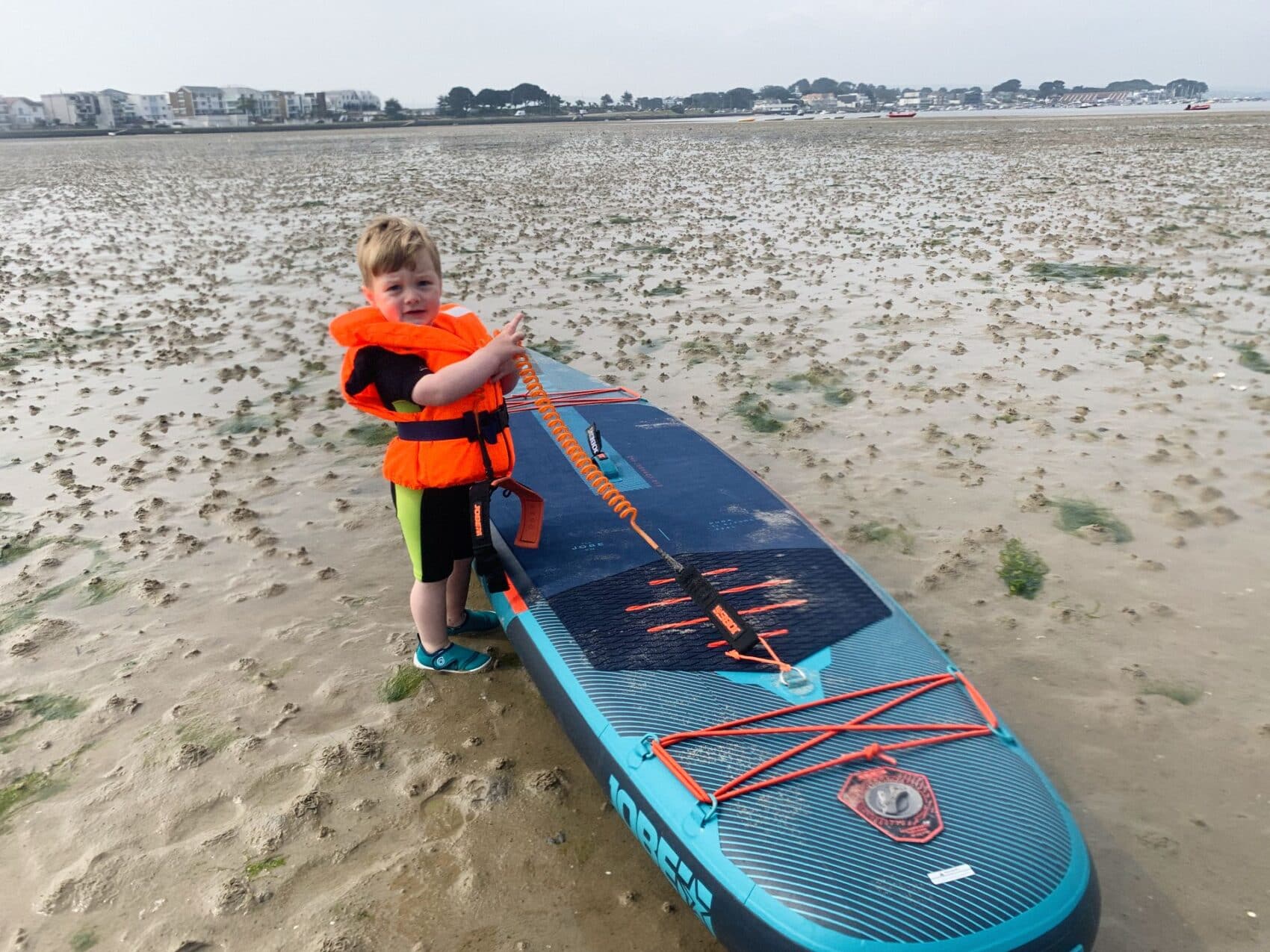 Jack on the Paddleboard