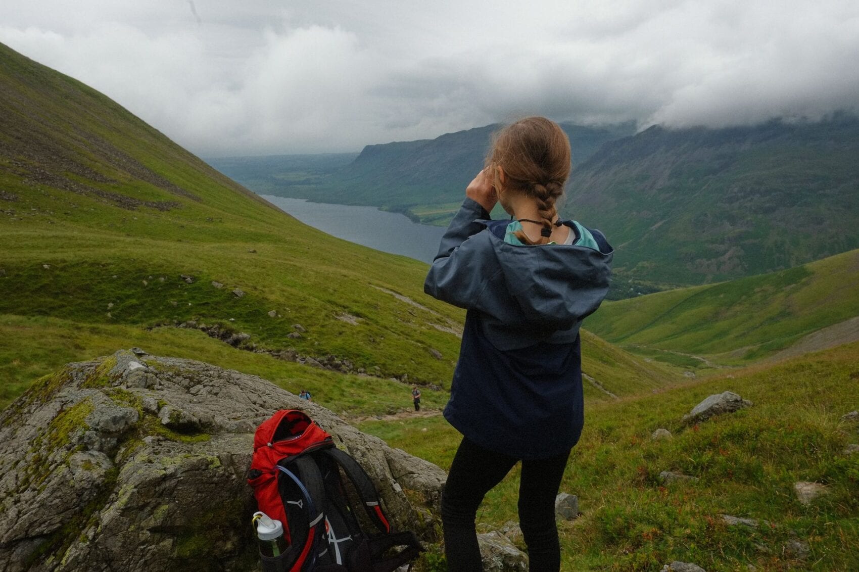 Hattie on Skafell Pike