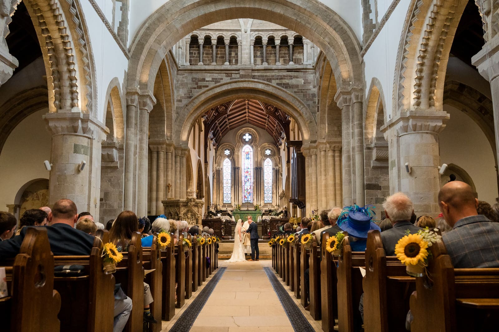 Wimborne Minster Church Wedding