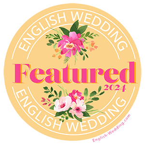 English wedding blog Badge
