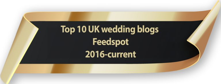 Top 10 Uk Wedding blogs award