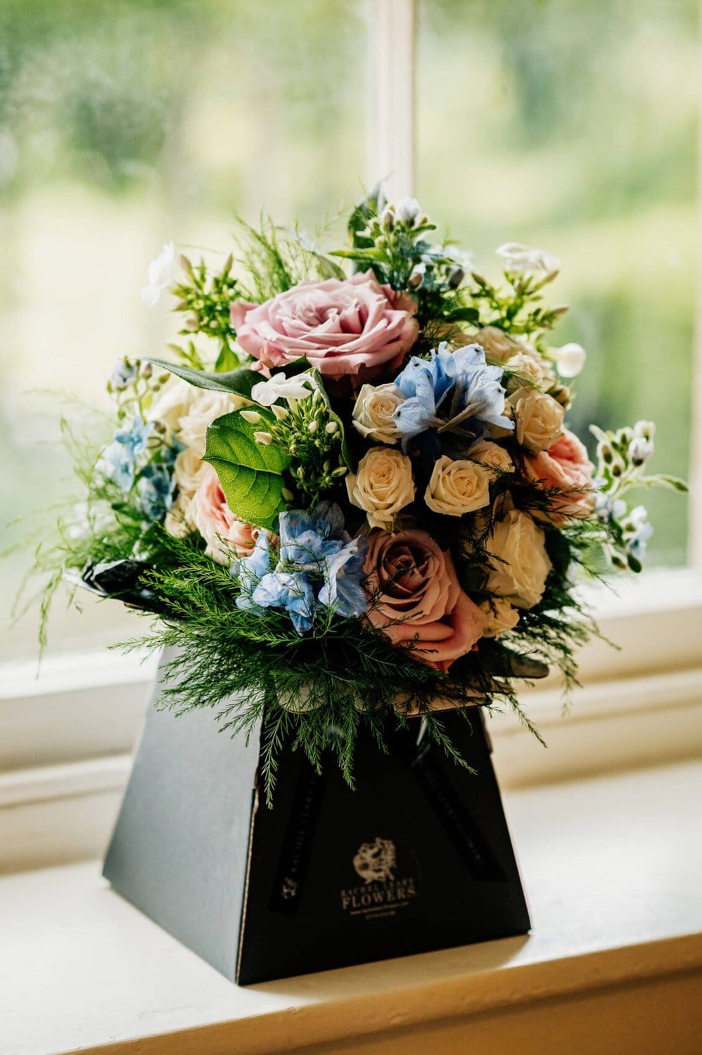 Wedding bouquet at Hale Park House Wedding