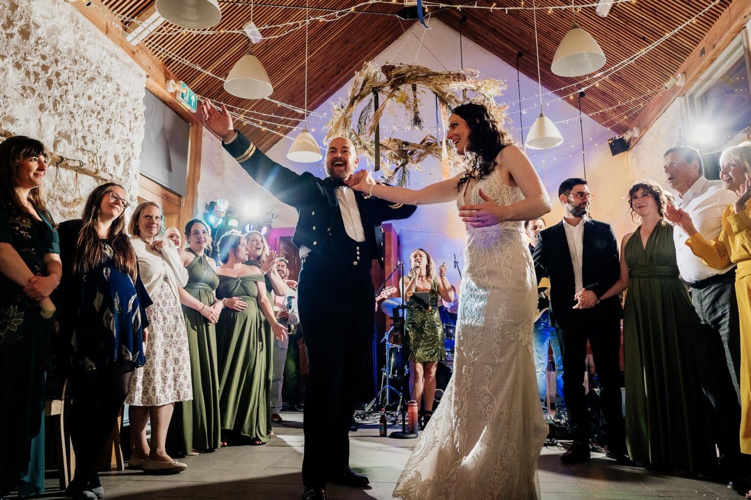 River cottage HQ wedding - the first dance