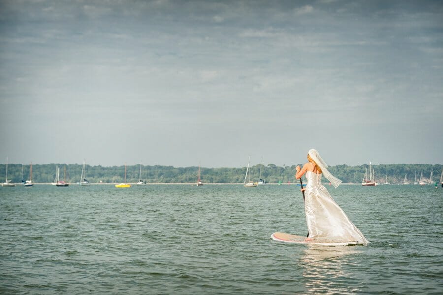 SUP in Poole harbour
