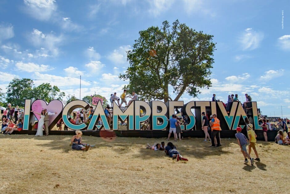 Camp Bestival wedding