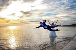 Trash the Dress photography in Poole