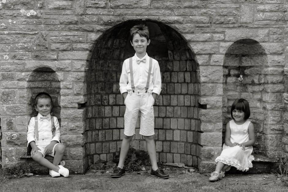 Pageboys and Flowergirls at Mortens House Hotel